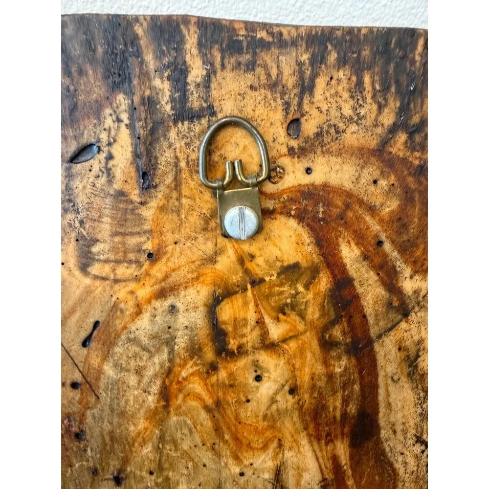 Vintage‎ Butter Mold Style Wall Plaque 1971